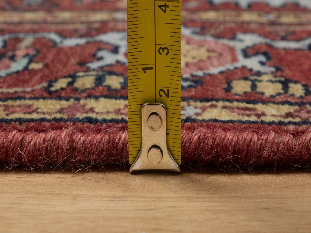 Heriz Heriz hand-knotted wool runner in Red, 2'7" x 19'11", SKU O092787 (view 7)