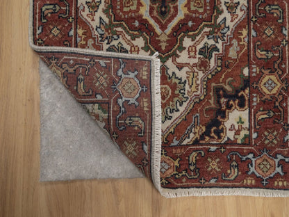 Heriz Heriz hand-knotted wool rug in Ivory, 2'1" x 3'1", SKU O092788 (view 3)