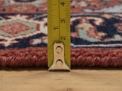Heriz Heriz hand-knotted wool rug in Red, 2' x 3'1", SKU O092790 (view 7)