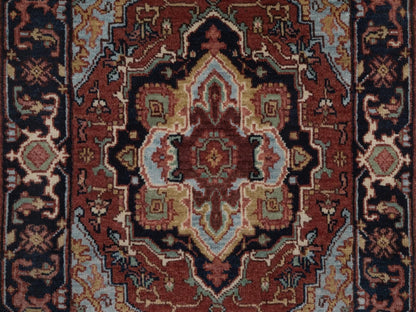 Heriz Heriz hand-knotted wool rug in Red, 2' x 3'1", SKU O092791 (view 5)