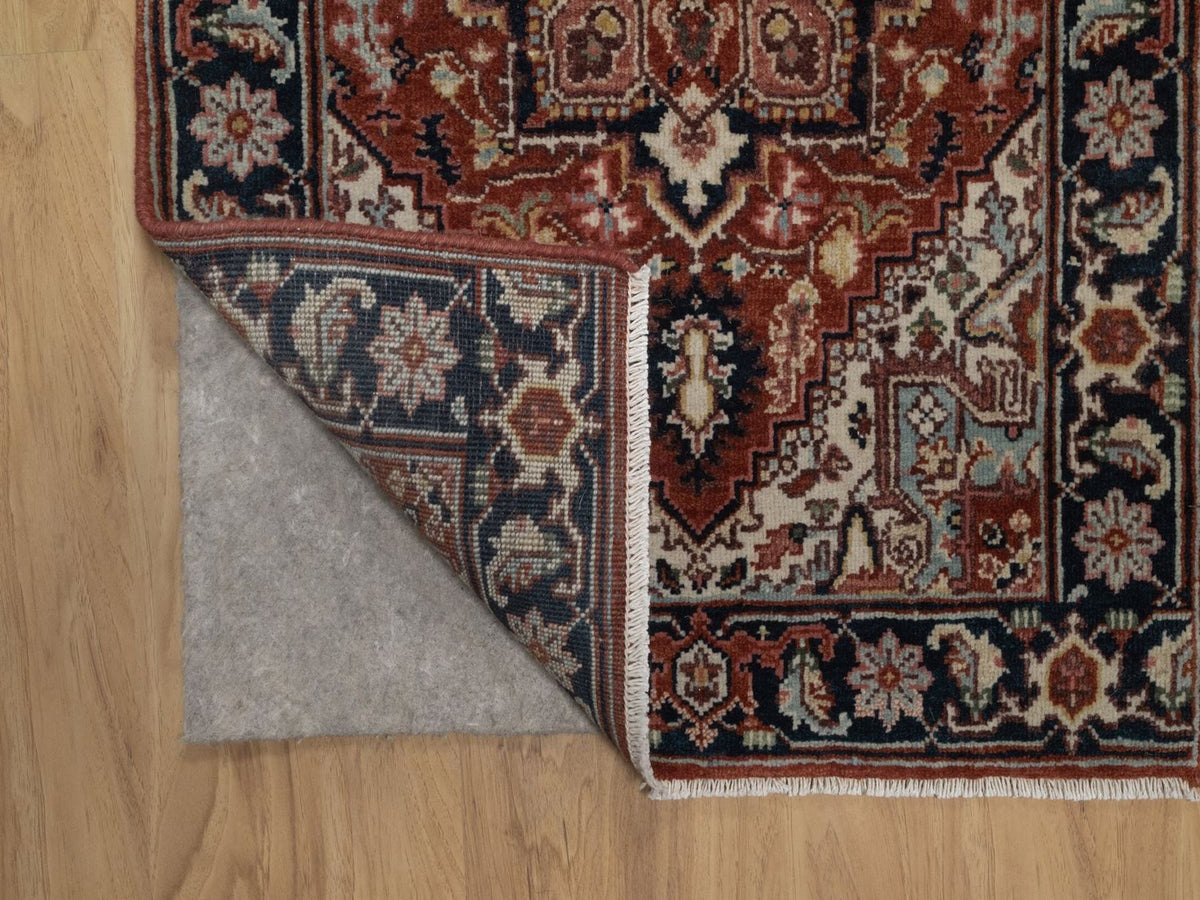 Heriz Heriz hand-knotted wool rug in Red, 2'1" x 3', SKU O092793 (view 3)