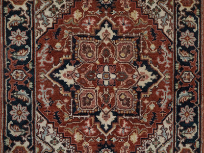 Heriz Heriz hand-knotted wool rug in Red, 2'1" x 3', SKU O092793 (view 5)
