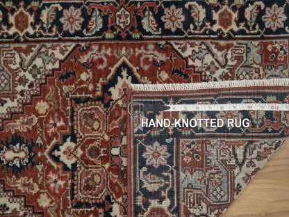Heriz Heriz hand-knotted wool rug in Red, 2'1" x 3', SKU O092793 (view 8)