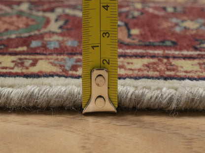Heriz Heriz hand-knotted wool rug in Ivory, 3'11" x 6', SKU O092797 (view 7)