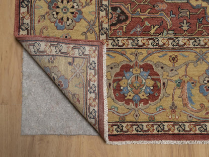 Heriz Heriz hand-knotted wool rug in Red, 7'10" x 10'1", SKU O092801 (view 4)