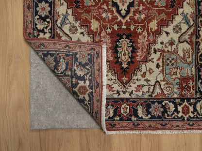 Heriz Heriz hand-knotted wool runner in Red, 2'7" x 6'3", SKU O092807 (view 3)