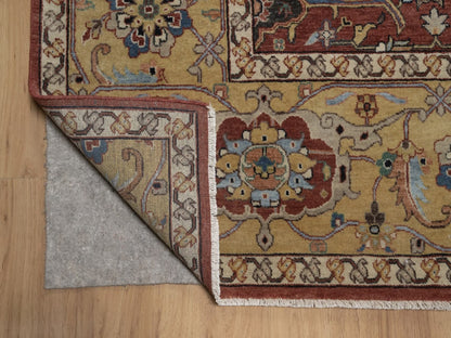 Heriz Heriz hand-knotted wool rug in Red, 9'2" x 12'1", SKU O092811 (view 4)