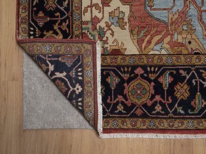 Heriz Heriz hand-knotted wool rug in Red, 8'9" x 11'10", SKU O092812 (view 4)