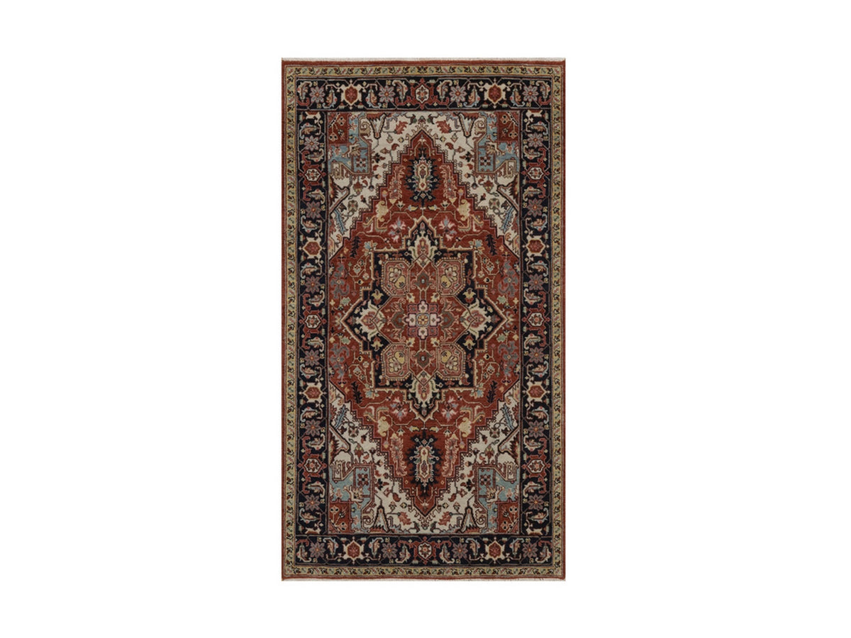 Heriz Heriz hand-knotted wool rug in Red, 2'10" x 5'2", SKU O092816