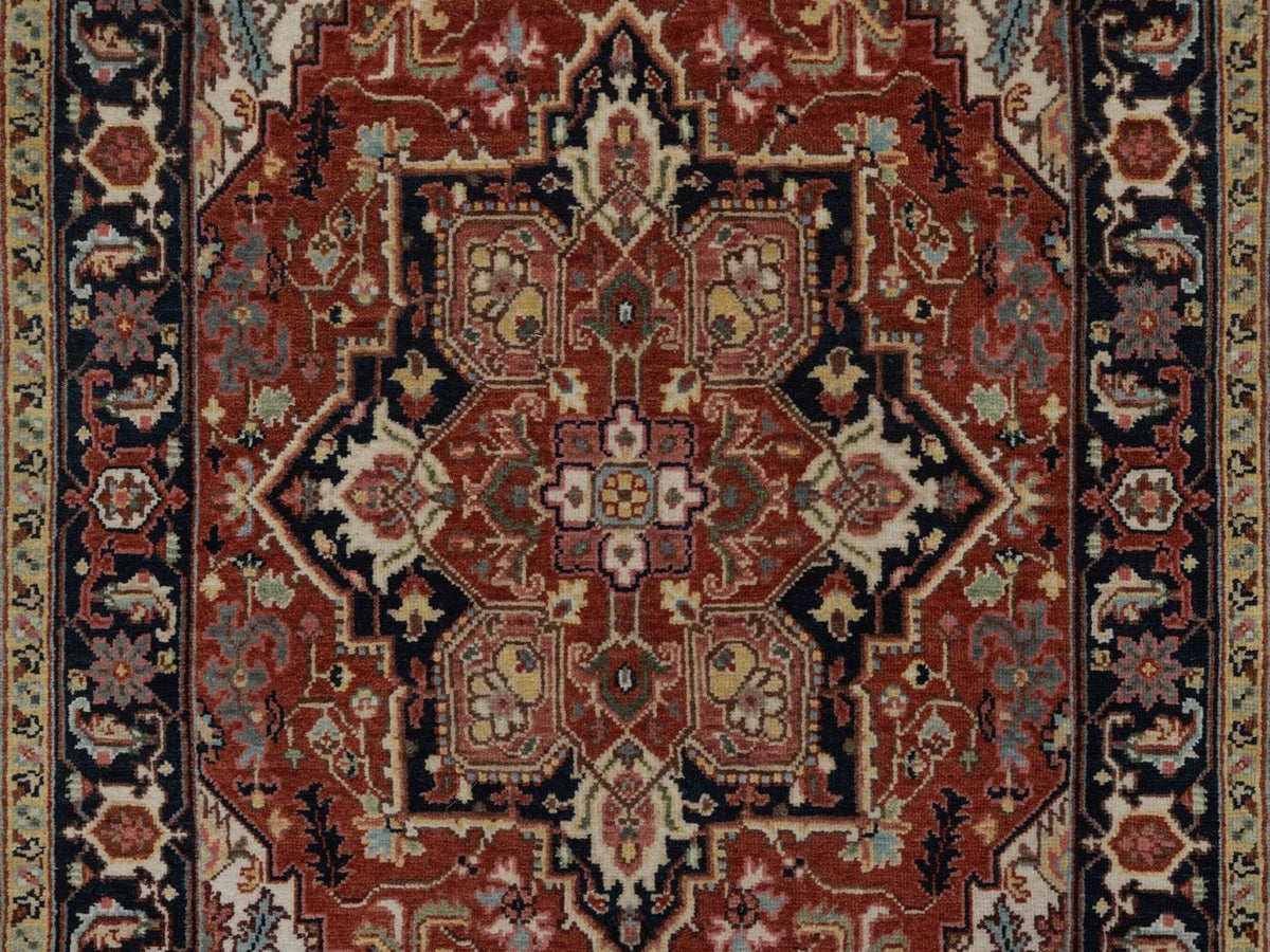 Heriz Heriz hand-knotted wool rug in Red, 2'10" x 5'2", SKU O092816 (view 5)