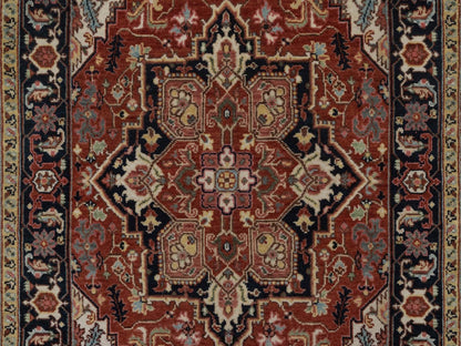 Heriz Heriz hand-knotted wool rug in Red, 2'10" x 5'2", SKU O092816 (view 5)