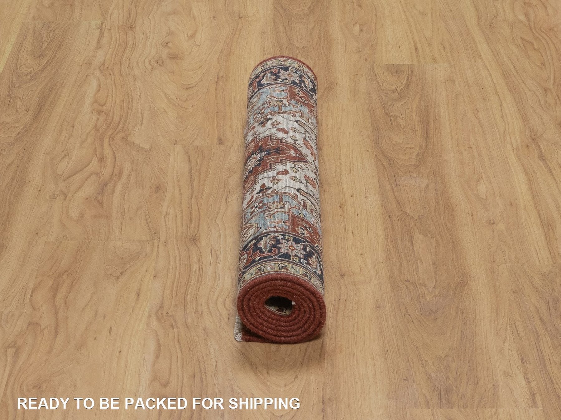 Heriz Heriz hand-knotted wool rug in Red, 2'10" x 5'2", SKU O092816 (view 6)