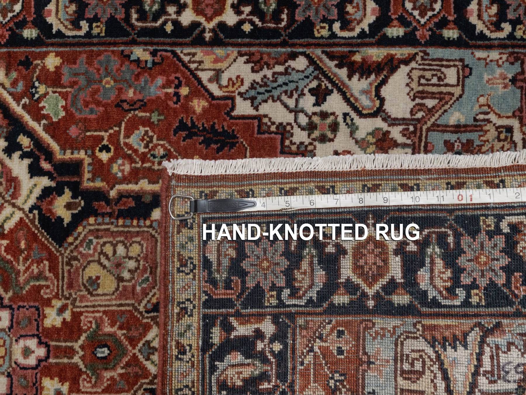 Heriz Heriz hand-knotted wool rug in Red, 2'10" x 5'2", SKU O092816 (view 8)