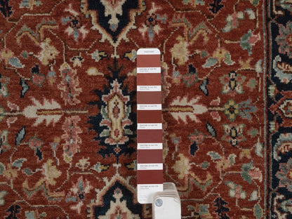 Heriz Heriz hand-knotted wool runner in Red, 2'7" x 6'3", SKU O092817 (view 4)