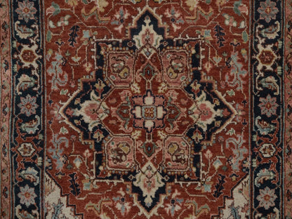 Heriz Heriz hand-knotted wool runner in Red, 2'7" x 6'3", SKU O092817 (view 5)