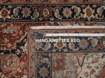 Heriz Heriz hand-knotted wool runner in Red, 2'7" x 6'3", SKU O092817 (view 8)