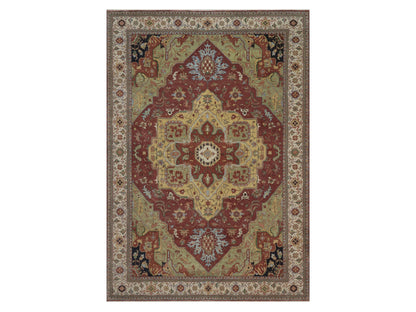 Heriz Heriz hand-knotted wool rug in Red, 9'11" x 14'3", SKU O092821