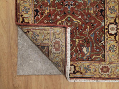 Heriz Heriz hand-knotted wool rug in Red, 2' x 3', SKU O092824 (view 3)