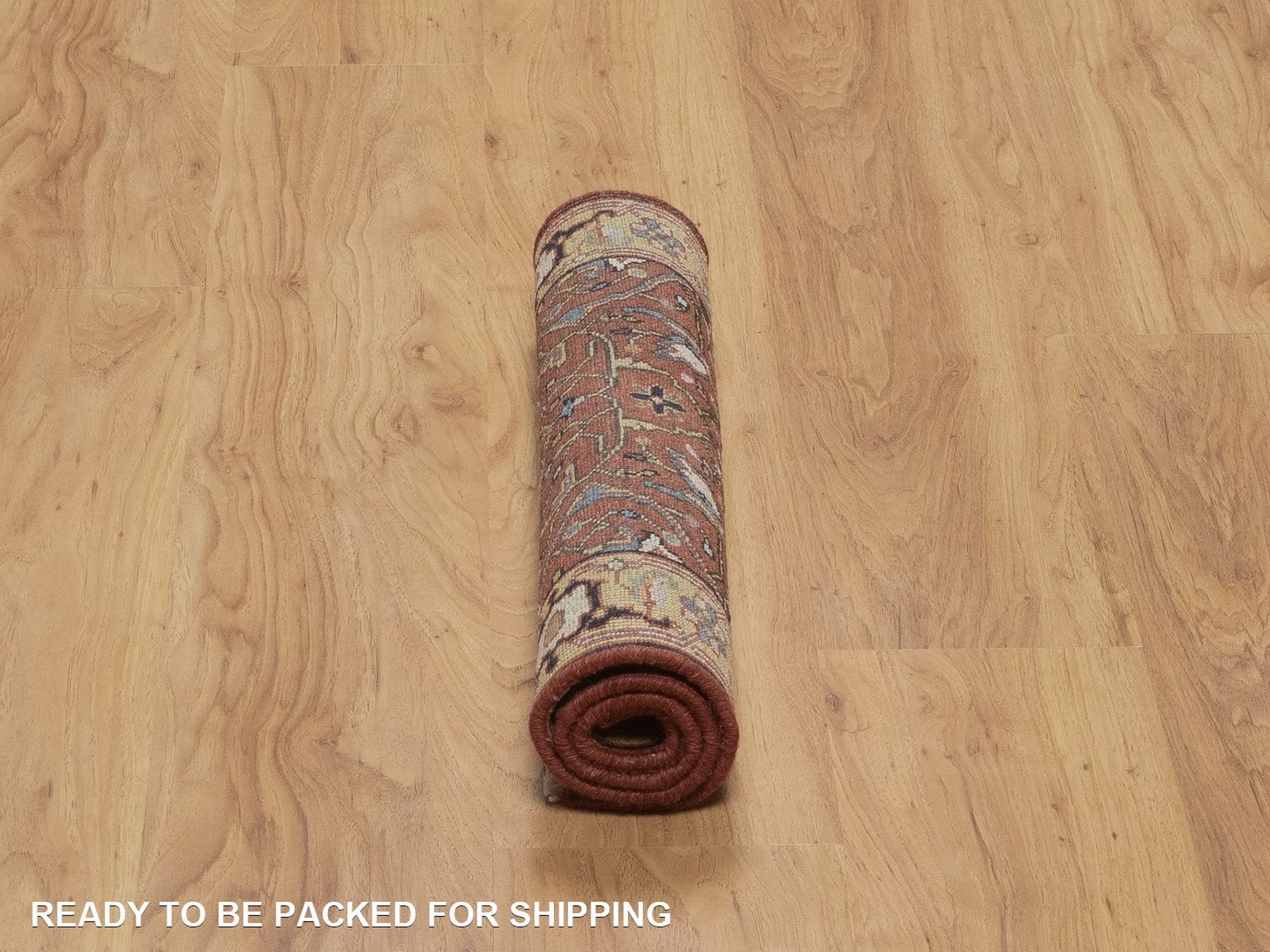 Heriz Heriz hand-knotted wool rug in Red, 2' x 3', SKU O092824 (view 6)
