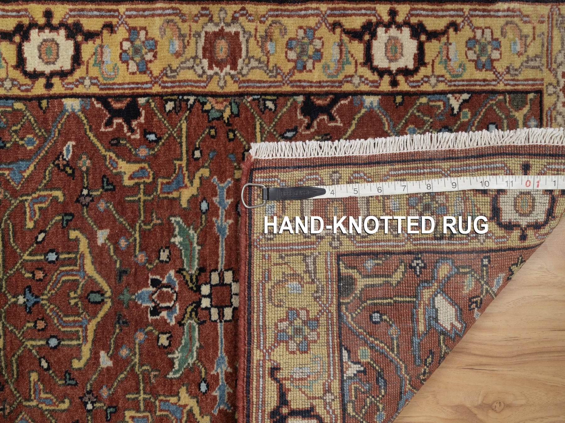 Heriz Heriz hand-knotted wool rug in Red, 2' x 3', SKU O092824 (view 8)