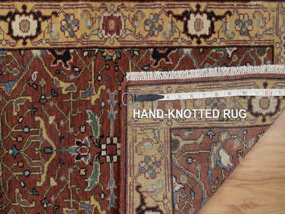 Heriz Heriz hand-knotted wool rug in Red, 2' x 3', SKU O092824 (view 8)