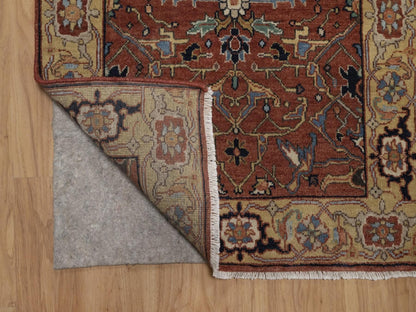 Heriz Heriz hand-knotted wool runner in Red, 2'7" x 23'9", SKU O092828 (view 3)