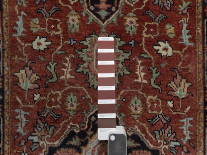 Heriz Heriz hand-knotted wool runner in Red, 2'7" x 27'8", SKU O092829 (view 4)
