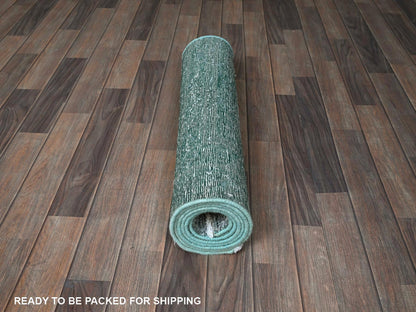 Tabriz Vintage hand-knotted wool runner in Overdyed, 2'7" x 7'9" — SKU O0934 (view 5)