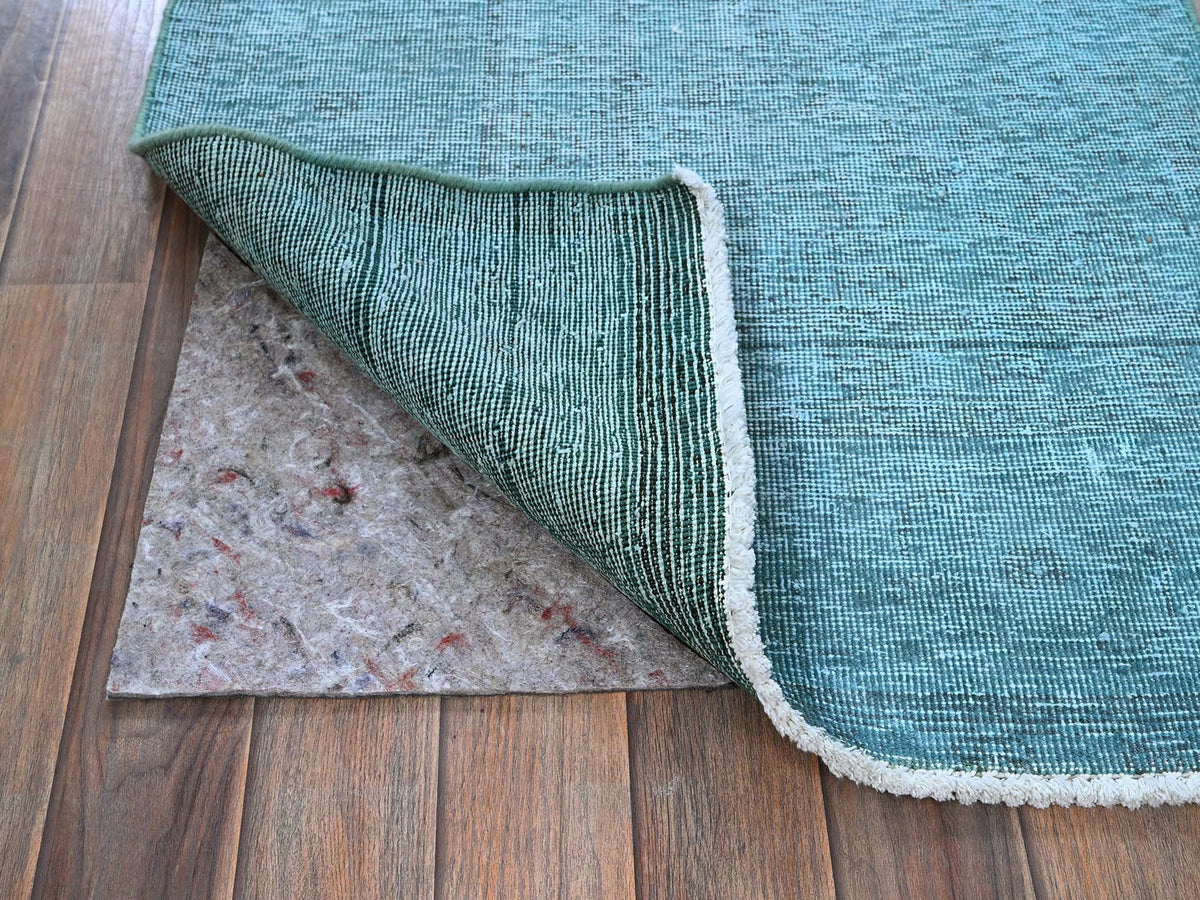 Tabriz Vintage hand-knotted wool runner in Overdyed, 2'5" x 11'1" — SKU O0935 (view 3)