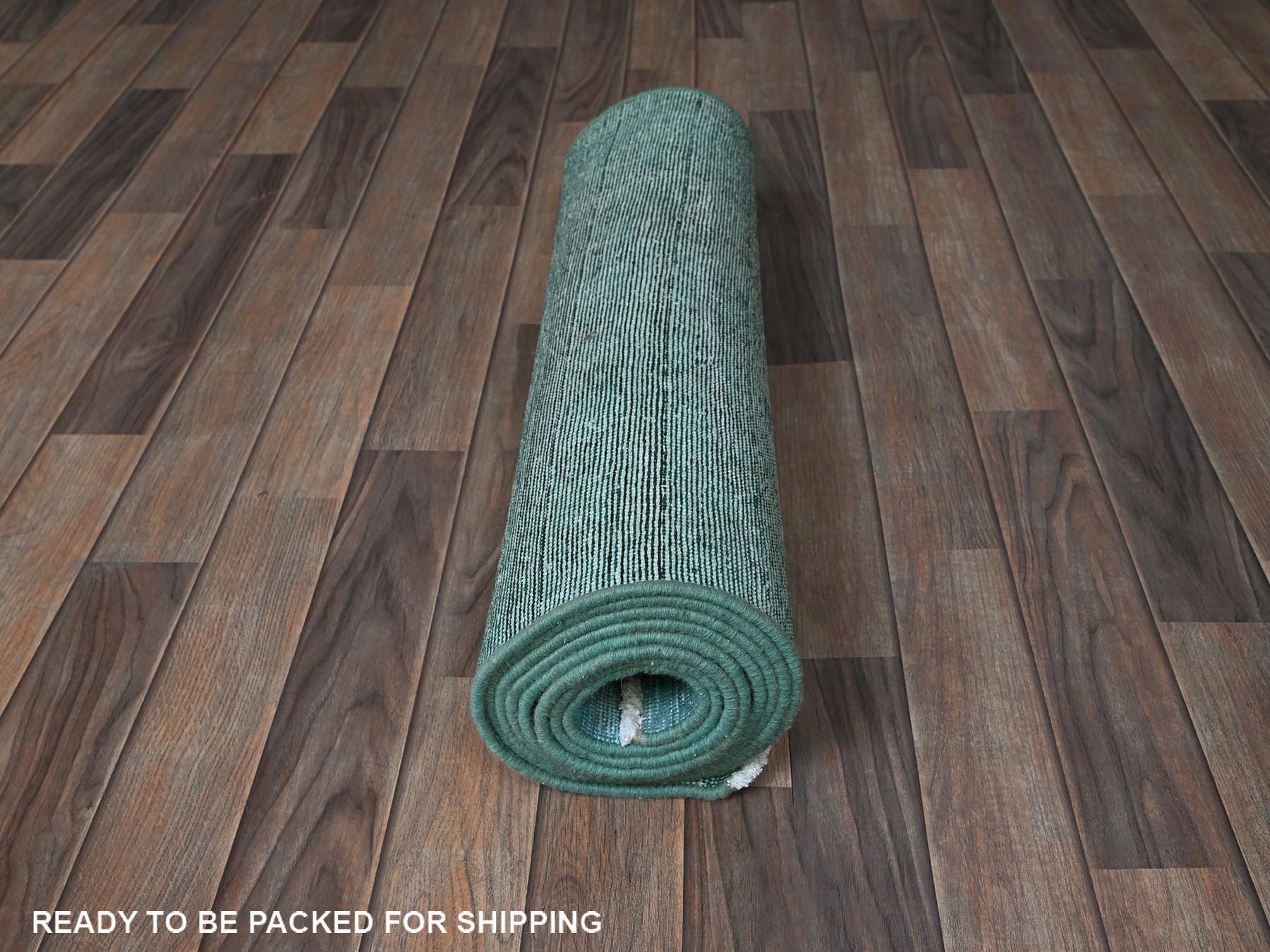 Tabriz Vintage hand-knotted wool runner in Overdyed, 2'5" x 11'1" — SKU O0935 (view 5)