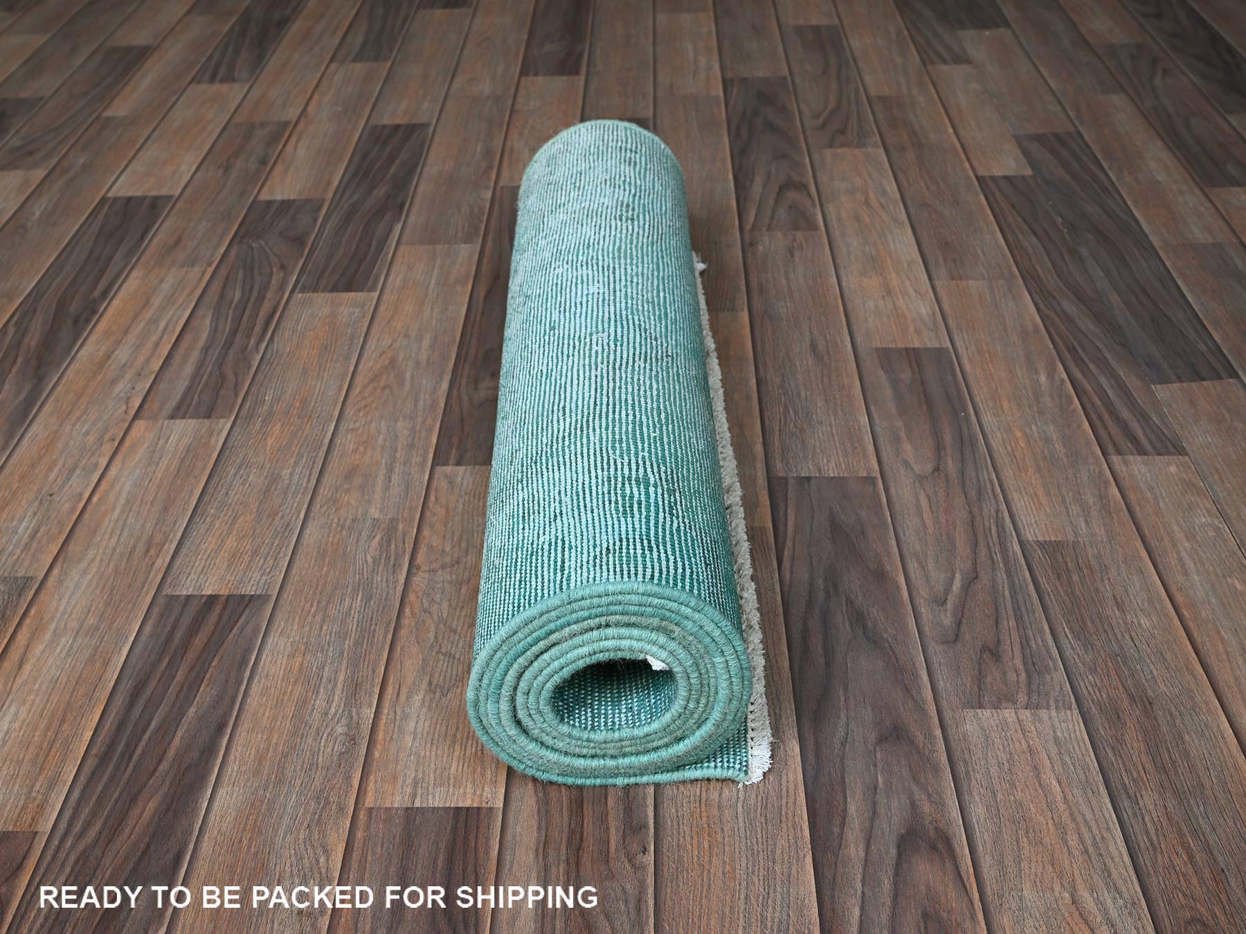 Tabriz Vintage hand-knotted wool runner in Overdyed, 2'5" x 9'11" — SKU O0936 (view 5)