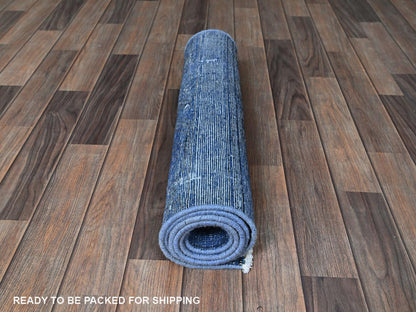 Tabriz Vintage hand-knotted wool runner in Overdyed, 2'2" x 6'2" — SKU O0943 (view 5)