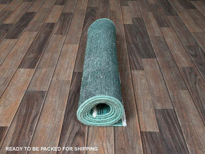 Tabriz Vintage hand-knotted wool runner in Overdyed, 2'3" x 7'5" — SKU O0946 (view 5)