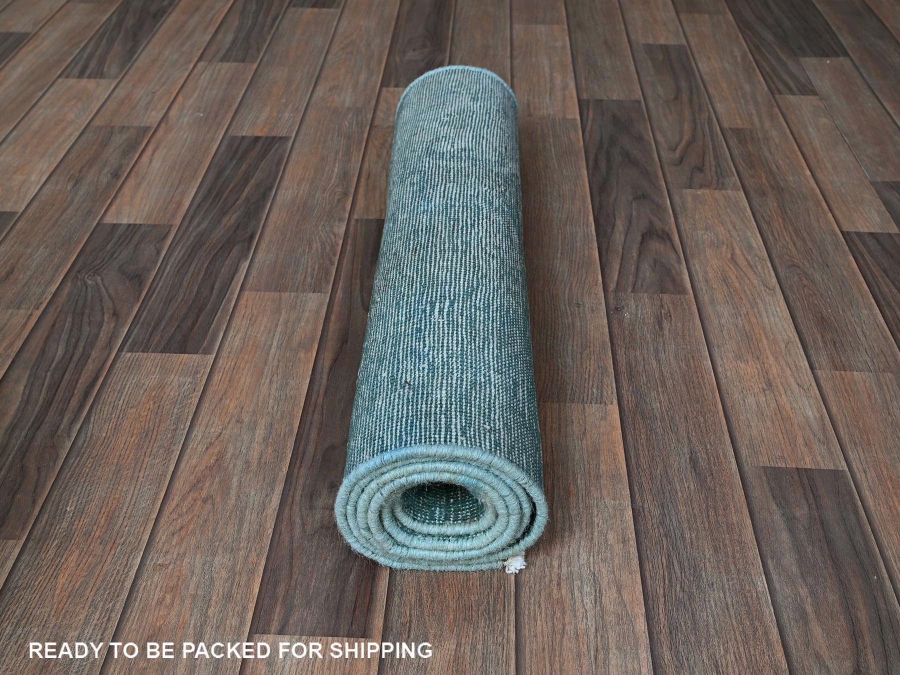 Tabriz Vintage hand-knotted wool runner in Overdyed, 2'3" x 6'1" — SKU O0948 (view 5)