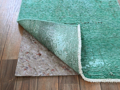 Tabriz Vintage hand-knotted wool rug in Overdyed, 2'3" x 4'6" — SKU O0955 (view 3)