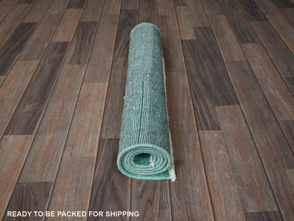 Tabriz Vintage hand-knotted wool rug in Overdyed, 2'3" x 4'6" — SKU O0955 (view 5)