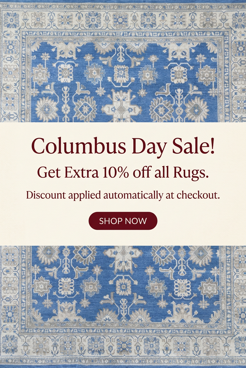 Mobile Columbus Day automatic discount banner