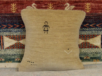 Pillow Handwoven Size:1'6" x 1'6" - p-87