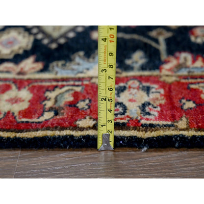 Heriz Wool Hand Knotted Rug Black 2.0x3.0 -O010182
