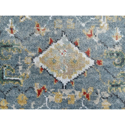 Heriz Wool Hand Knotted Rug Grey 2.0x2.11 -O010189
