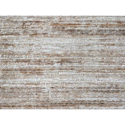 Modern and Contemporary Wool & Silk Hand Loomed Rug Brown 8.0x10.0 -O010269