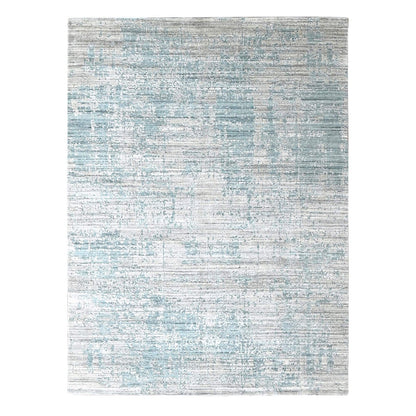 Modern and Contemporary Wool & Silk Hand Loomed Rug Grey 8.3x9.11 -O010287