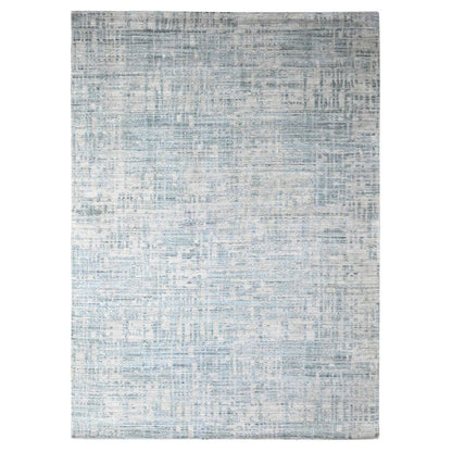 Modern and Contemporary Wool & Silk Hand Loomed Rug Grey 9.4x13.6 -O010290
