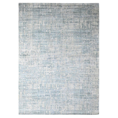 Modern and Contemporary Wool & Silk Hand Loomed Rug Grey 9.4x13.6 -O010290