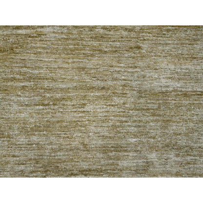 Modern and Contemporary Wool Hand Knotted Rug Brown 8.9x11.7 -O020139