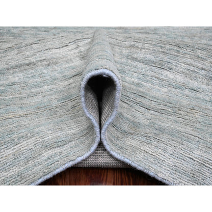 Modern and Contemporary Wool Hand Knotted Rug Grey 8.6x11.5 -O020141