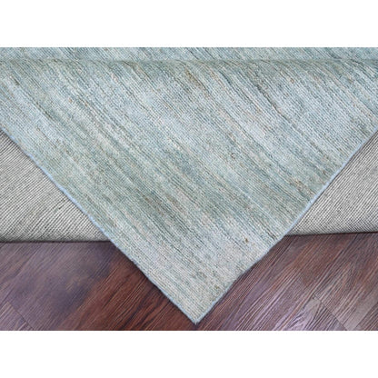 Modern and Contemporary Wool Hand Knotted Rug Grey 8.6x11.5 -O020141