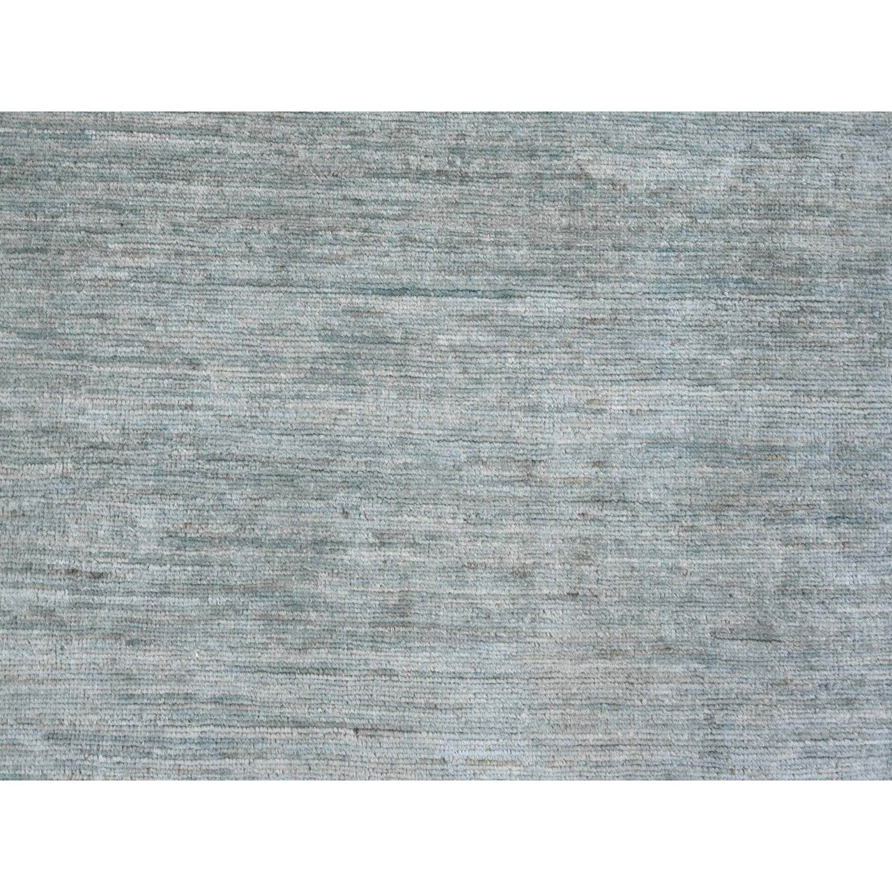 Gray 8'6" x 11'5" Modern and Contemporary Hand knotted Wool Rug - Sku: O020141