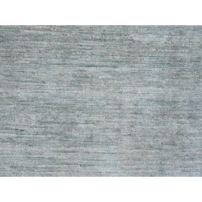 Modern and Contemporary Wool Hand Knotted Rug Grey 8.6x11.5 -O020141
