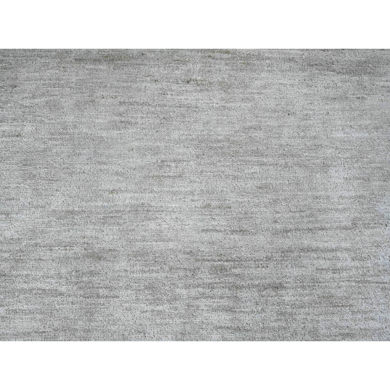 Gray 8'7" x 11'9" Modern and Contemporary Hand knotted Wool Rug - Sku: O020143